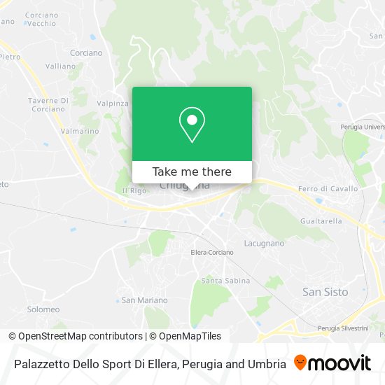 Palazzetto Dello Sport Di Ellera map