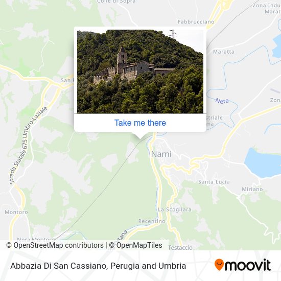 Abbazia Di San Cassiano map