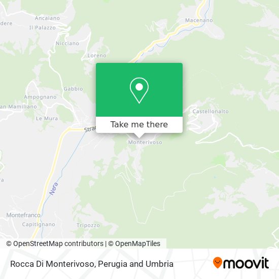 Rocca Di Monterivoso map