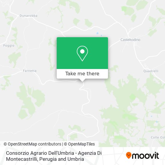 Consorzio Agrario Dell'Umbria - Agenzia Di Montecastrilli map