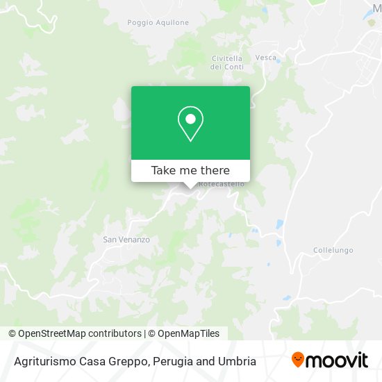 Agriturismo Casa Greppo map