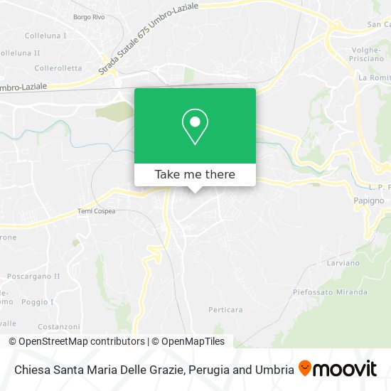 Chiesa Santa Maria Delle Grazie map