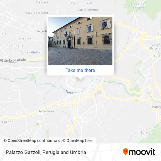 Palazzo Gazzoli map