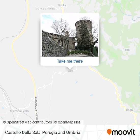 Castello Della Sala map