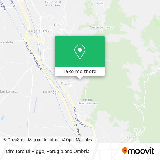 Cimitero Di Pigge map