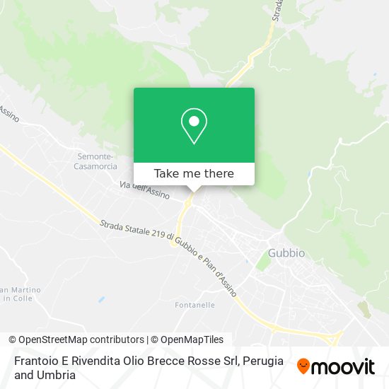 Frantoio E Rivendita Olio Brecce Rosse Srl map