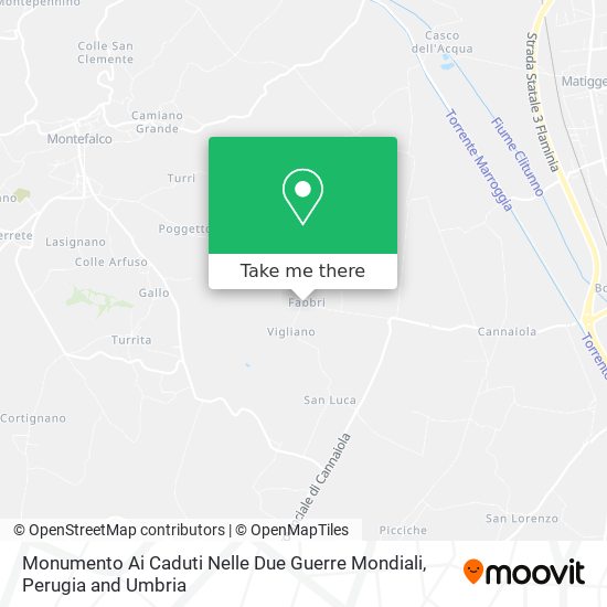 Monumento Ai Caduti Nelle Due Guerre Mondiali map