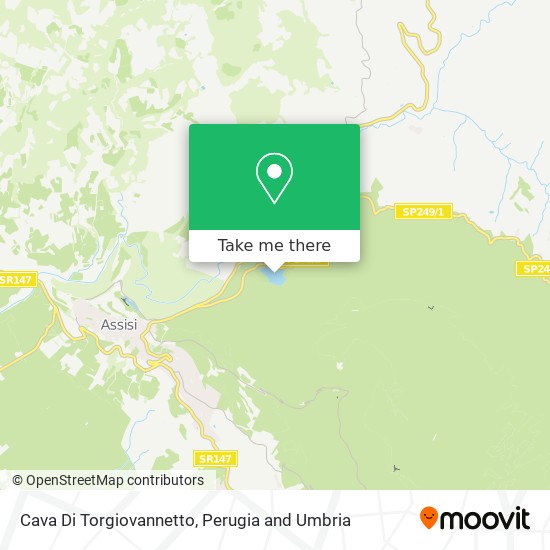 Cava Di Torgiovannetto map