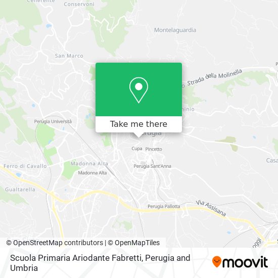 Scuola Primaria Ariodante Fabretti map
