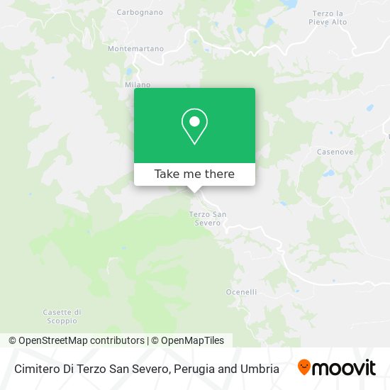 Cimitero Di Terzo San Severo map