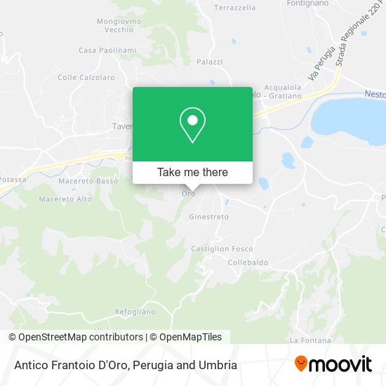 Antico Frantoio D'Oro map