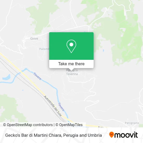 Gecko's Bar di Martini Chiara map