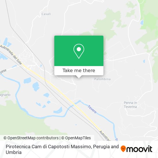 Pirotecnica Cam di Capotosti Massimo map