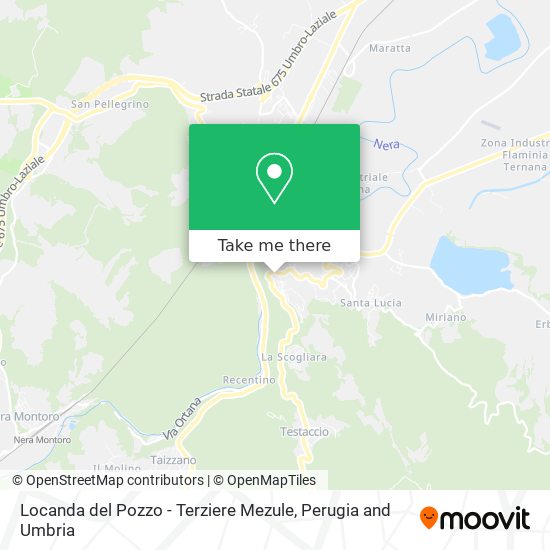 Locanda del Pozzo - Terziere Mezule map