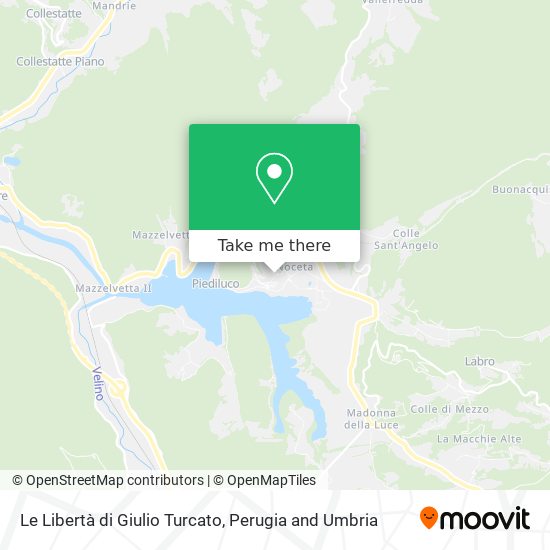Le Libertà di Giulio Turcato map