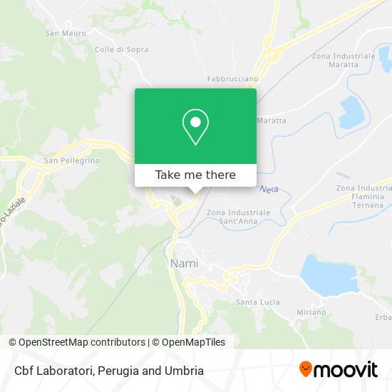 Cbf Laboratori map