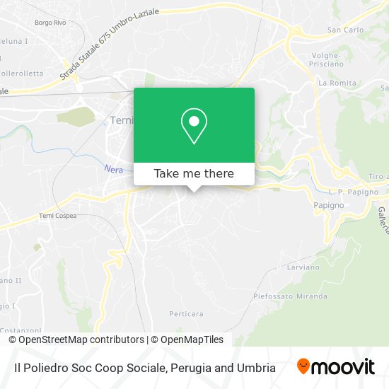 Il Poliedro Soc Coop Sociale map