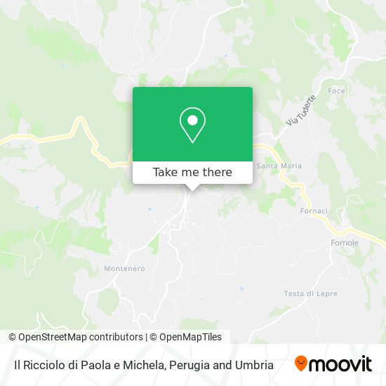 Il Ricciolo di Paola e Michela map