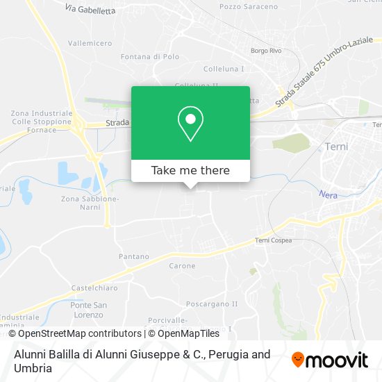 Alunni Balilla di Alunni Giuseppe & C. map