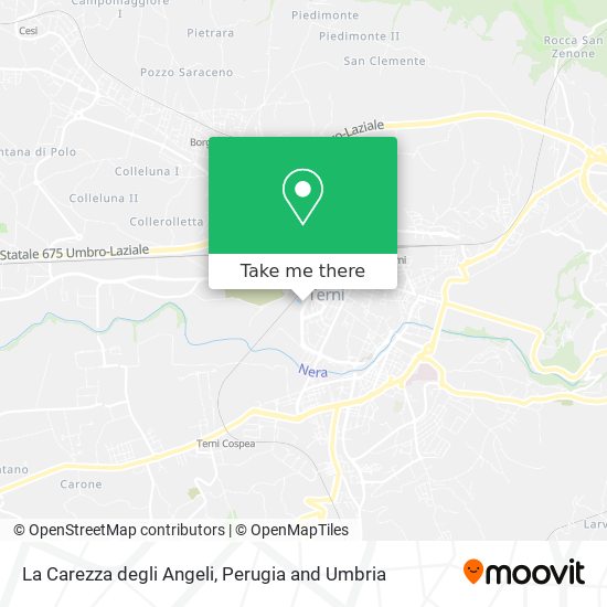 La Carezza degli Angeli map