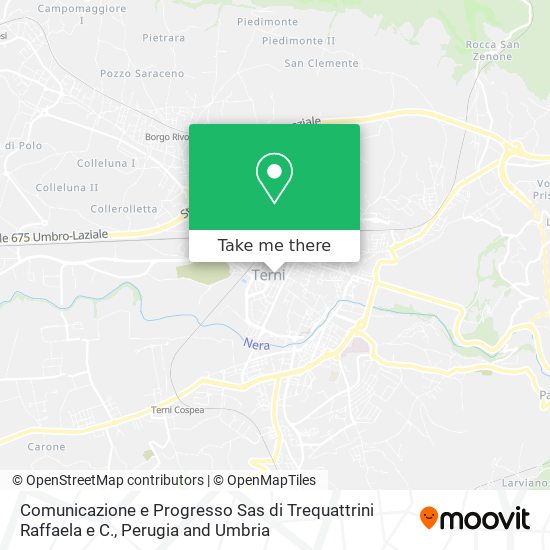 Comunicazione e Progresso Sas di Trequattrini Raffaela e C. map