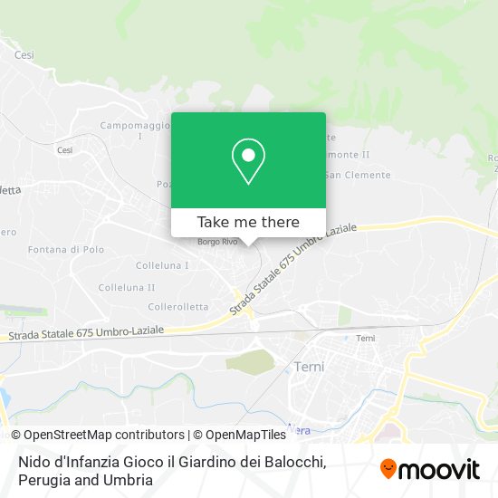 Nido d'Infanzia Gioco il Giardino dei Balocchi map