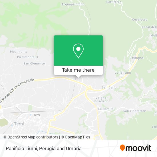 Panificio Liurni map