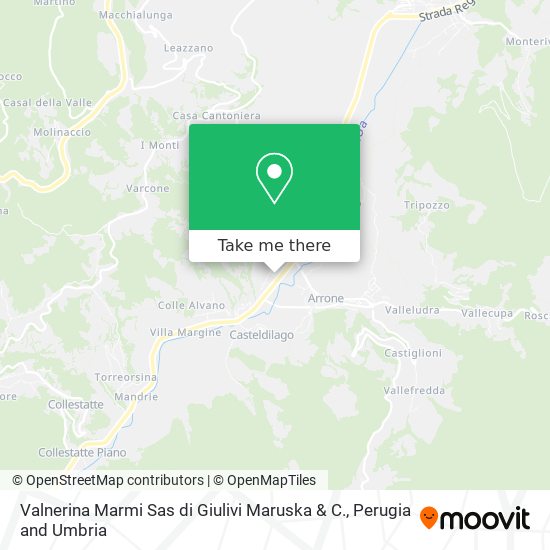 Valnerina Marmi Sas di Giulivi Maruska & C. map