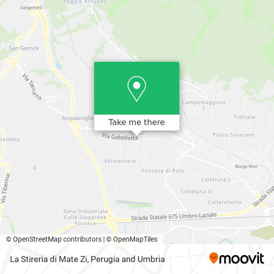 La Stireria di Mate Zi map