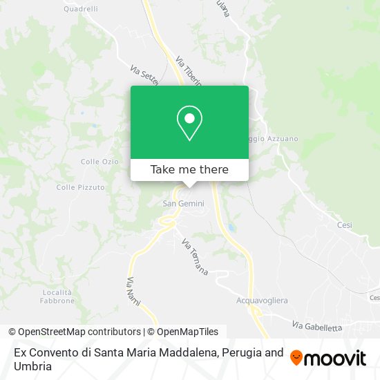 Ex Convento di Santa Maria Maddalena map