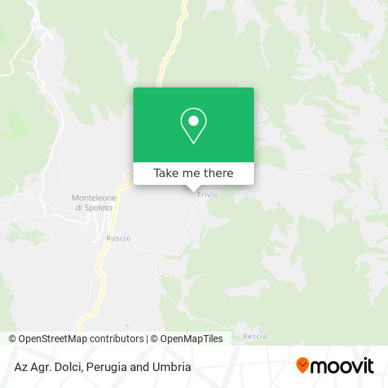 Az Agr. Dolci map
