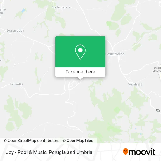 Joy - Pool & Music map