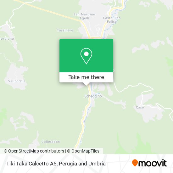 Tiki Taka Calcetto A5 map