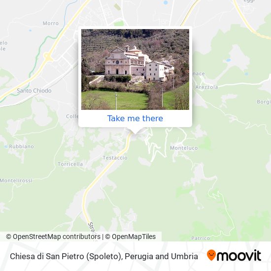 Chiesa di San Pietro (Spoleto) map