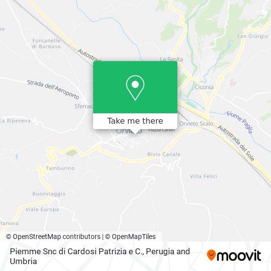 Piemme Snc di Cardosi Patrizia e C. map