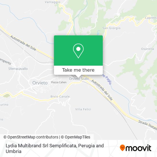 Lydia Multibrand Srl Semplificata map