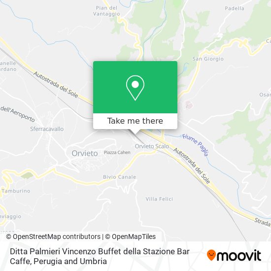 Ditta Palmieri Vincenzo Buffet della Stazione Bar Caffe map