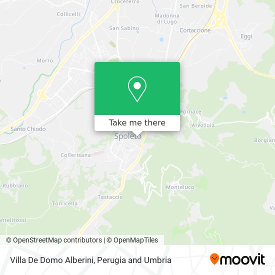 Villa De Domo Alberini map