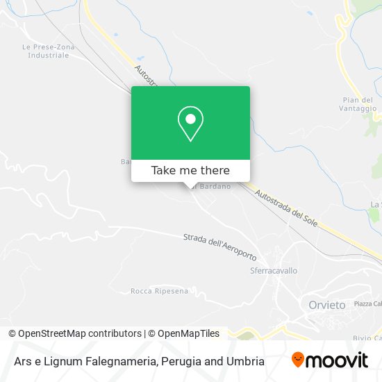 Ars e Lignum Falegnameria map