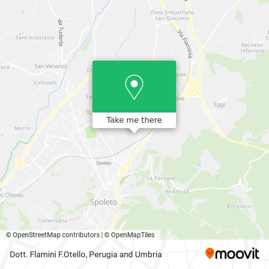 Dott. Flamini F.Otello map