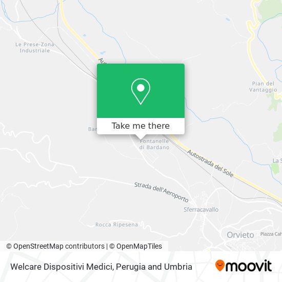 Welcare Dispositivi Medici map