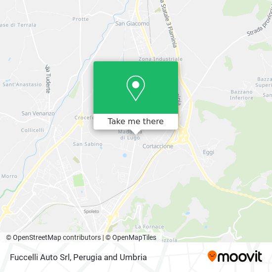 Fuccelli Auto Srl map