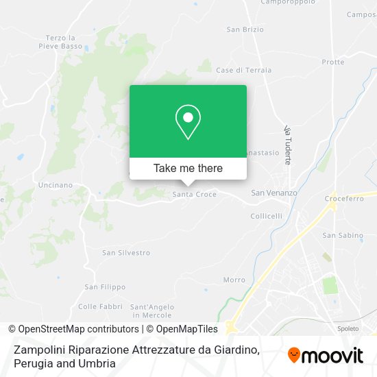 Zampolini Riparazione Attrezzature da Giardino map