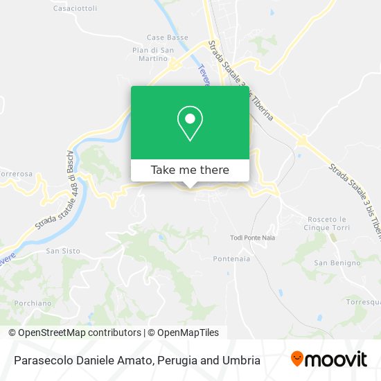 Parasecolo Daniele Amato map