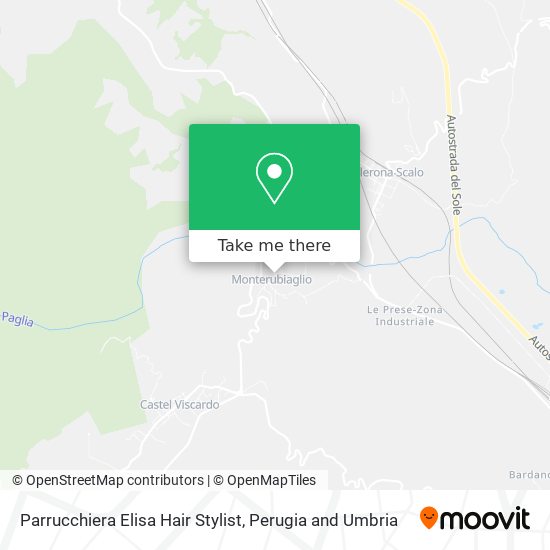 Parrucchiera Elisa Hair Stylist map