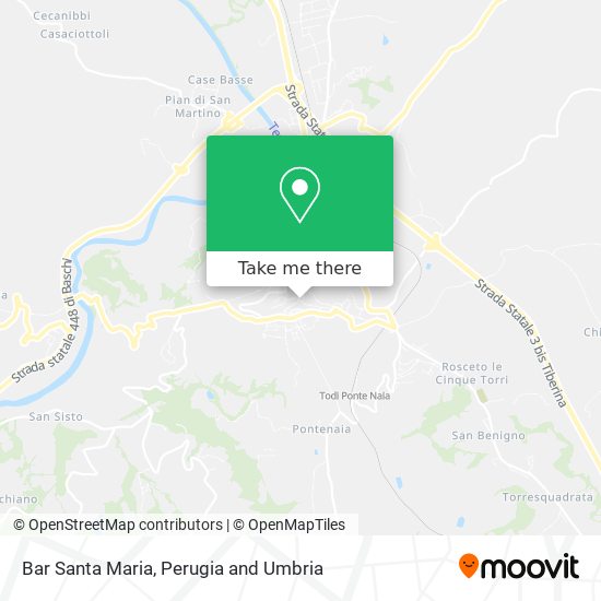 Bar Santa Maria map