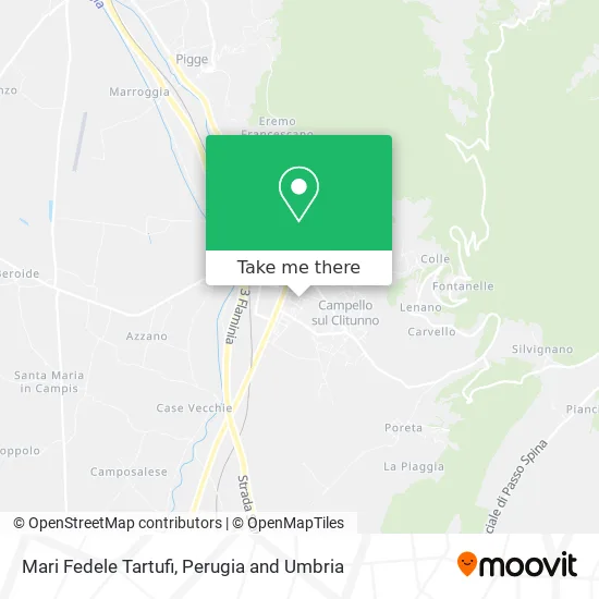 Mari Fedele Tartufi map