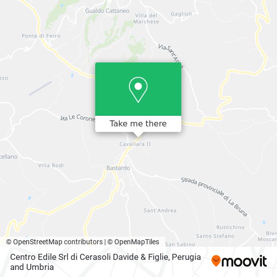Centro Edile Srl di Cerasoli Davide & Figlie map