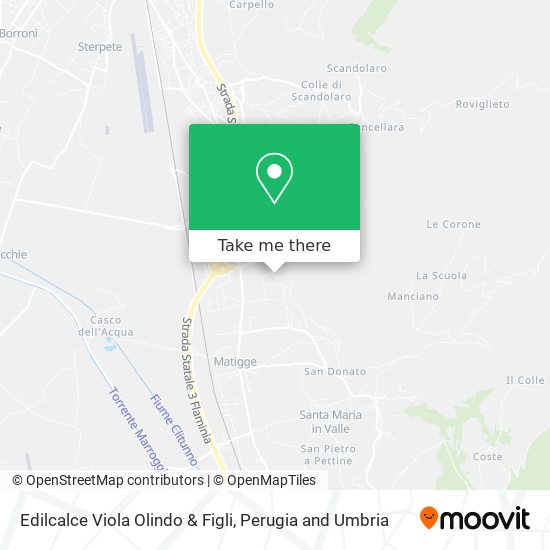 Edilcalce Viola Olindo & Figli map