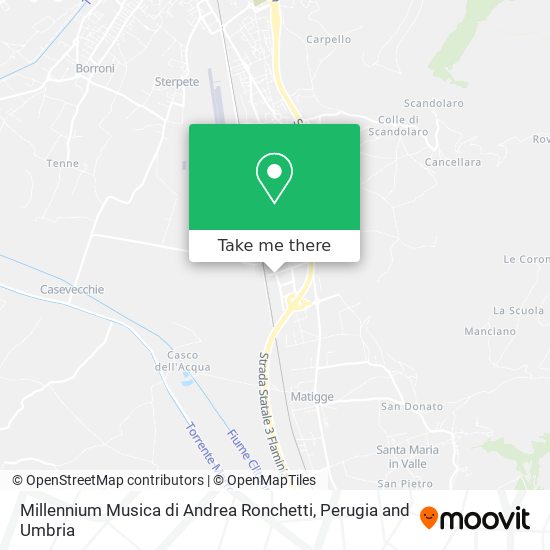 Millennium Musica di Andrea Ronchetti map